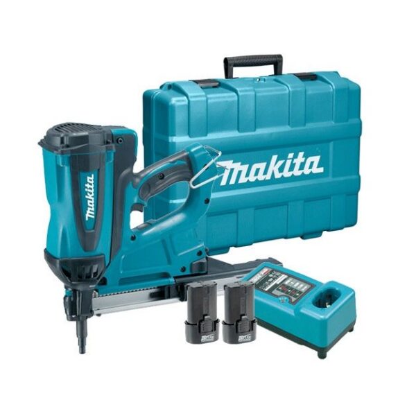 Аккумуляторный газовый гвоздезабивной пистолет Makita GN420CLSE