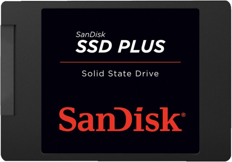 SSD накопитель SanDisk Plus 2.5" 2 ТБ SDSSDA-2T00-G26