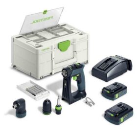 Аккумуляторная дрель-шуруповёрт FESTOOL CXS 18 C 3,0-Set 576884