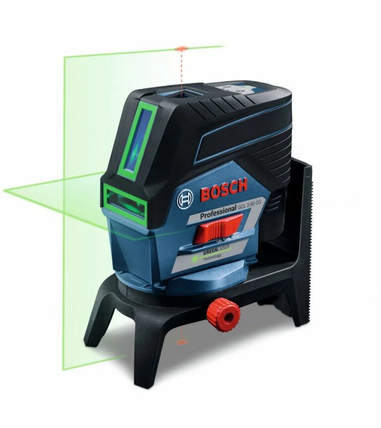Комбинированный лазерный нивелир Bosch GCL 2-50 CG + 2 крепления + L-Boxx