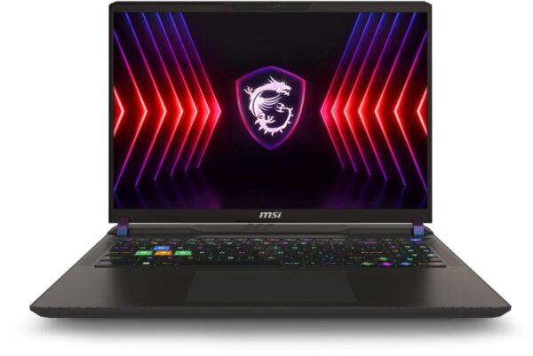 Ноутбук игровой MSI Vector 16 HX A14VHG-831XRU 16", IPS, Intel Core i9 14900HX 2.2ГГц, 24-ядерный, 16ГБ DDR5, 1ТБ SSD, NVIDIA GeForce RTX 4080 для ноутбуков - 12 ГБ, Free DOS, серый 9s7-15m142-831