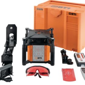 Лазерный уровень/нивелир Красныйлуч ротационный BTI HV-R 250M SET профессиональный 250м горизонтальный вертикальный с приемником пультом штативом 9096208