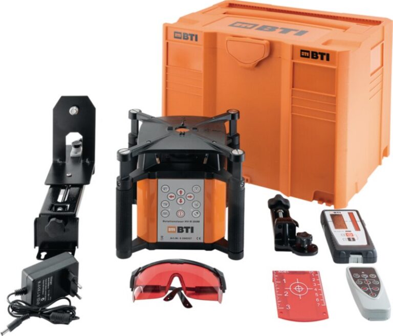 Лазерный уровень/нивелир Красныйлуч ротационный BTI HV-R 250M SET профессиональный 250м горизонтальный вертикальный с приемником пультом штативом 9096208