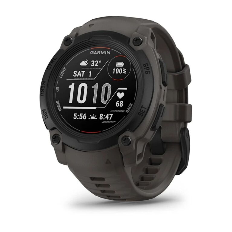 Смарт-часы Garmin Instinct E 40mm Black with Charcoal Band, черный браслет, 010-02932-00