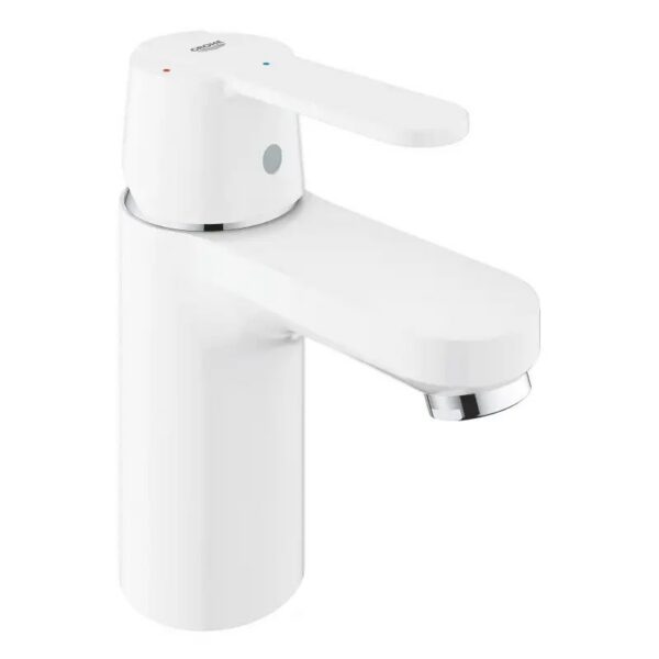 Смеситель для раковины GROHE Get с нажимным донным клапаном, белая луна (23586LS0)
