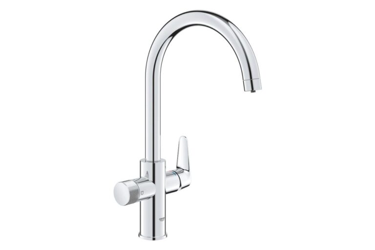 Смеситель для кухонной мойки GROHE Blue Pure StartCurve с функцией фильтрации, без фильтра в комп...
