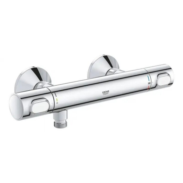 Термостат для душа GROHE QuickFix Precision Flow, настенный монтаж, хром