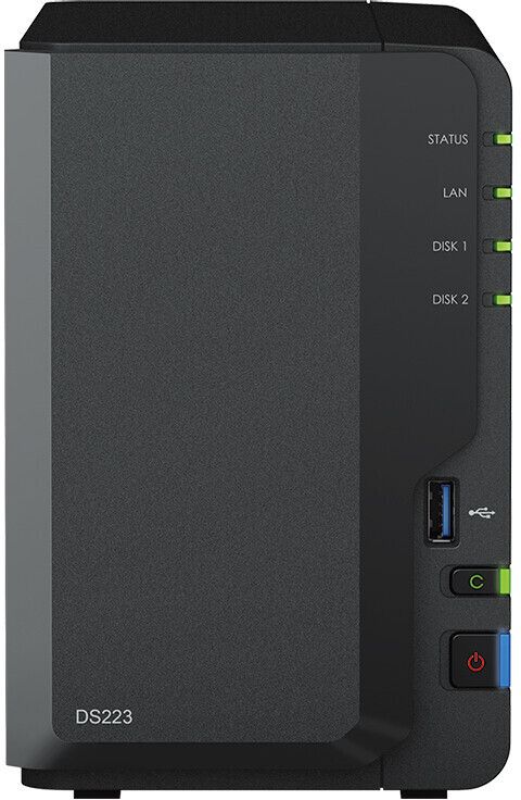 Сетевое хранилище Synology DiskStation DS223 8 TB