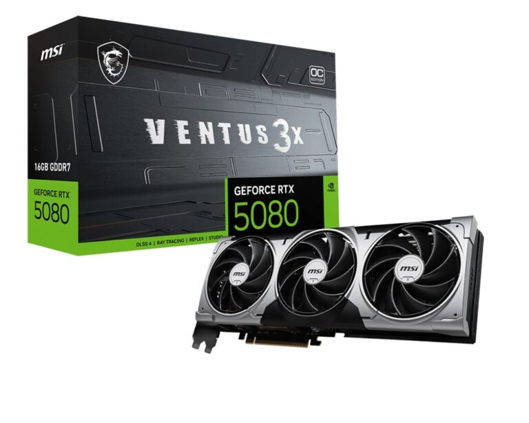 Видеокарта MSI GeForce RTX 5080 VENTUS 3X OC