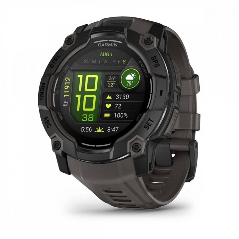 Умные часы Garmin Instinct 3, 50mm, Amoled Black with Charcoal Band