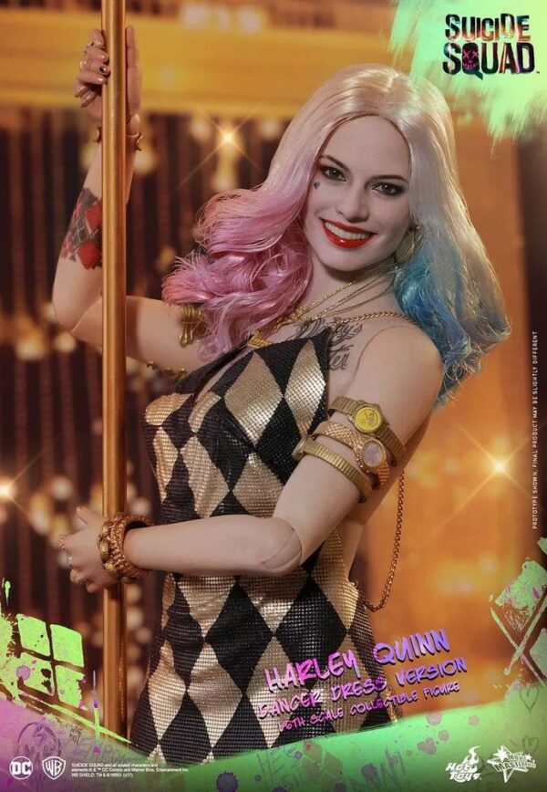Коллекционная фигурка Hot Toys MMS439 Suicide Squad Harley Quinn (Dancer Dress Version)