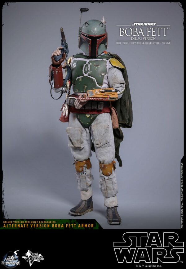 Коллекционная фигурка Hot Toys MMS464 Star Wars The Empire Strikes Back Boba Fett (Deluxe Version)