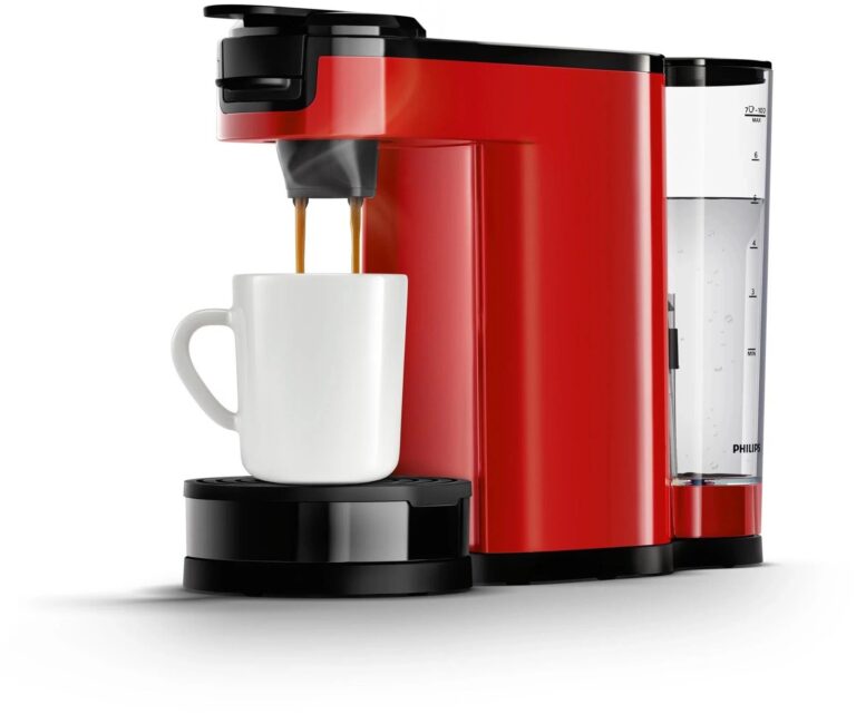 Кофемашина Philips Senseo Switch 3-in-1 BASE+ HD6594, красный