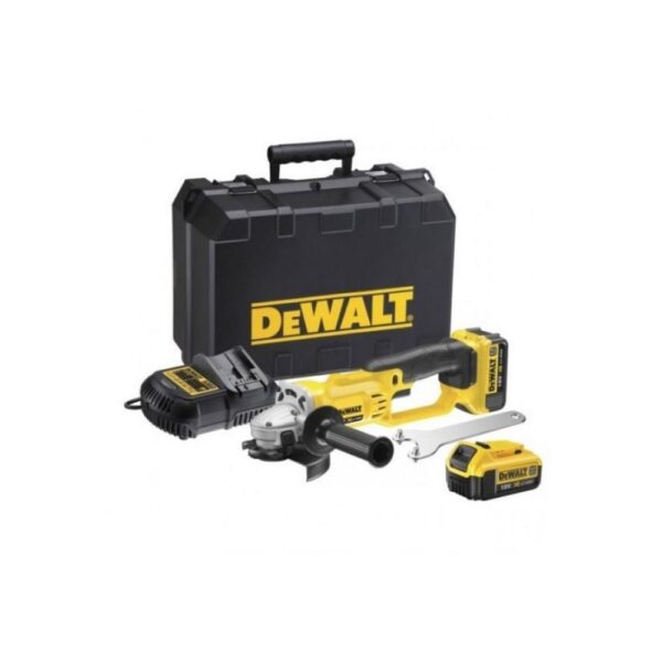 Аккумуляторная угловая шлифовальная машина DeWalt DCG412M2