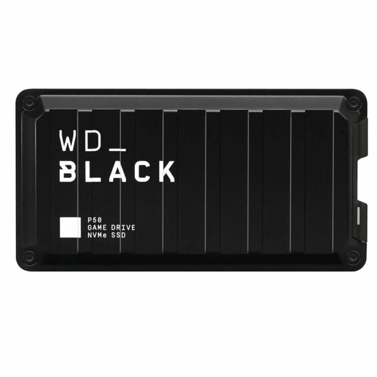 Портативный внешний SSD накопитель Western Digital WD_BLACK P50 Game Drive 4TB USB 3.2 WDBA3S0040...