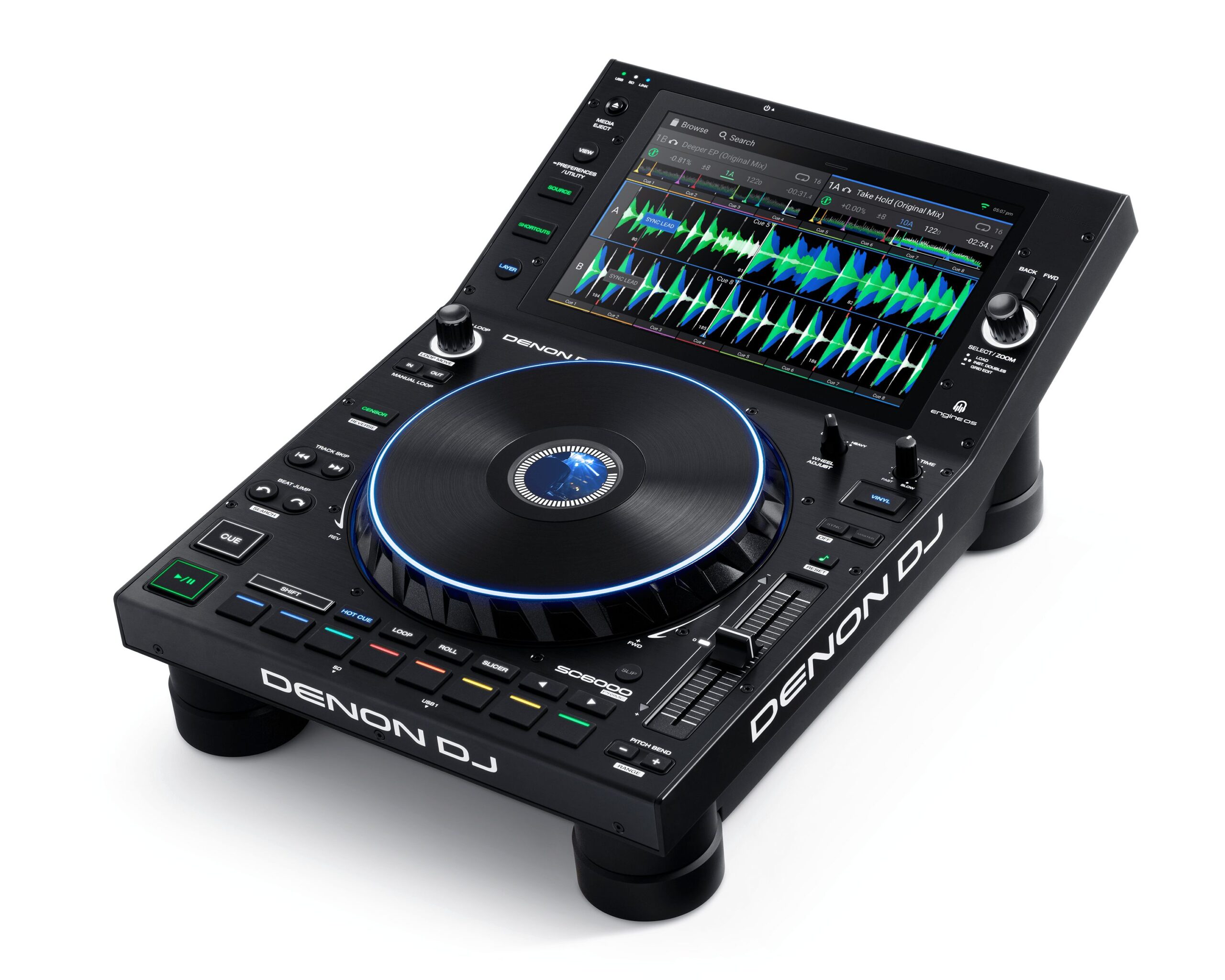 Профессиональный автономный DJ-проигрыватель Denon SC6000 Prime