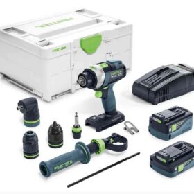 Аккумуляторная дрель-шуруповерт Festool QUADRIVE TPC 18/4 5,0/4,0 I-Set/XL 577622