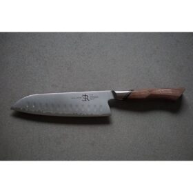 Японский поварской нож с длиной лезвия 18 см Ryda Knives A-30 Santoku, 0902