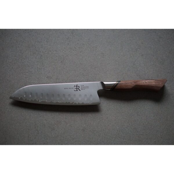 Японский поварской нож с длиной лезвия 18 см Ryda Knives A-30 Santoku, 0902