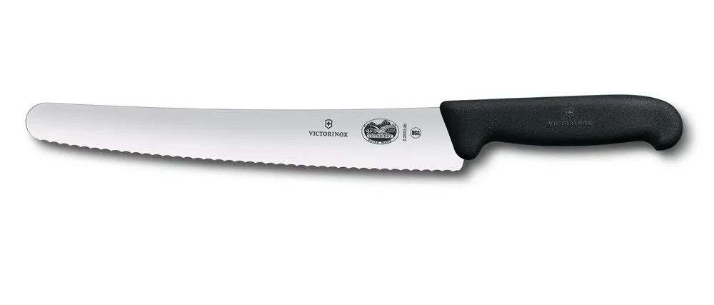 Нож Victorinox Fibrox 26 см с волнистой заточкой