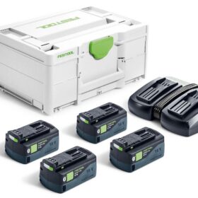Набор аккумуляторы и зарядное устройство Festool SYS 18V 4*5,0/TCL 6 DUO 577709