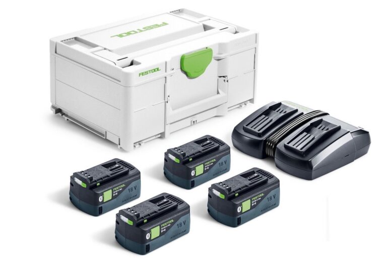 Набор аккумуляторы и зарядное устройство Festool SYS 18V 4*5,0/TCL 6 DUO 577709