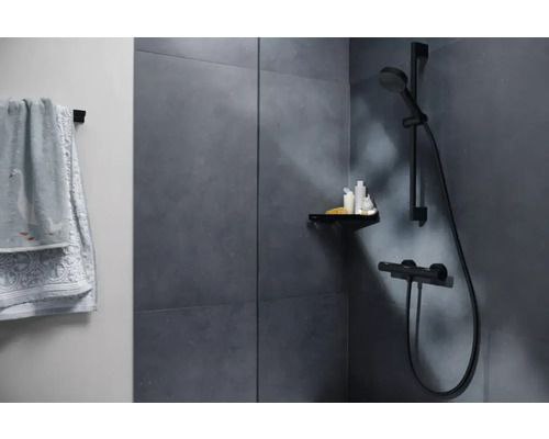 Смеситель для душа с термостатом Hansgrohe ECOSTAT LIFE 13382670 черный матовый