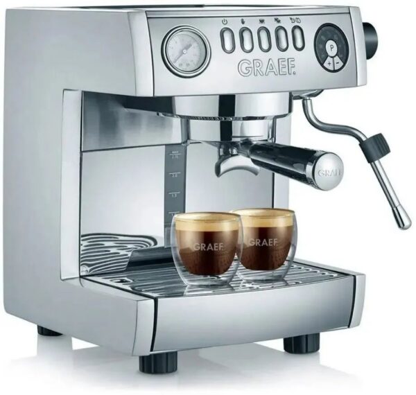 Кофеварка рожковая Graef ES850EU, серый