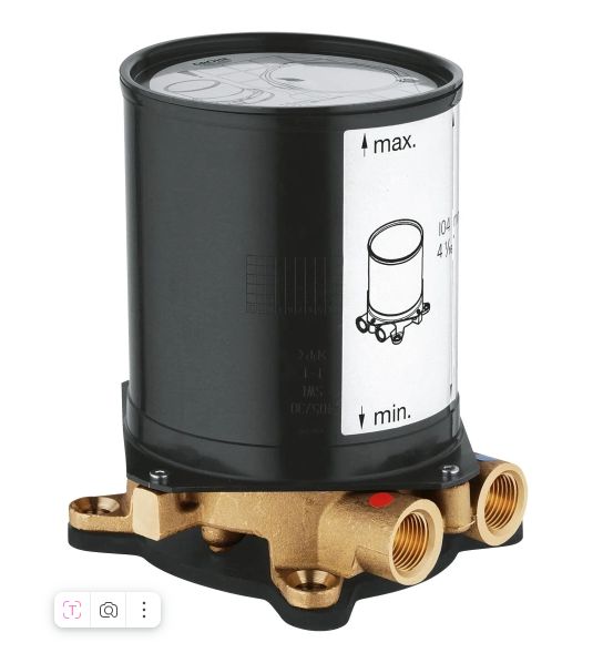 Встраиваемая часть напольного смесителя для ванны Grohe 45984001