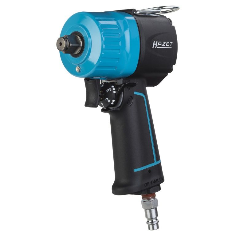 Гайковерт ударный HAZET 9012MT, 1400Нм, 1/2, голубой/черный