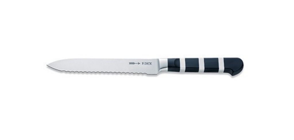 Нож кухонный F.Dick 1905 Utility Knife 8191013 с зубчатым лезвием