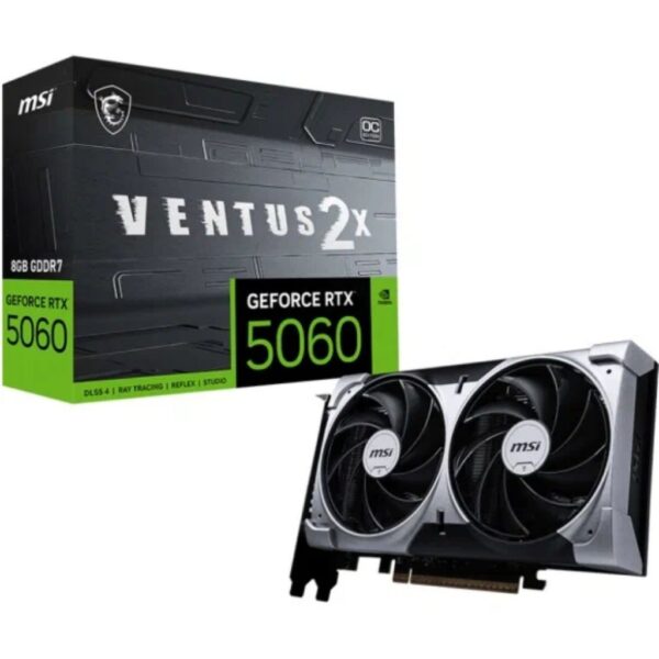 Видеокарта MSI GeForce RTX 5060 8G VENTUS 2X OC