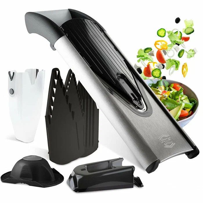 Кухонная терка с набором насадок Borner V6 ExclusiveLine Starter Set, 8 предметов