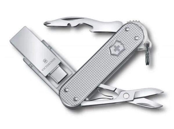 Нож перочинный VICTORINOX Jetsetter@work (4.6261.26G32B1), с USB-модулем 3.0/3.1 32 Гб, 6 функций