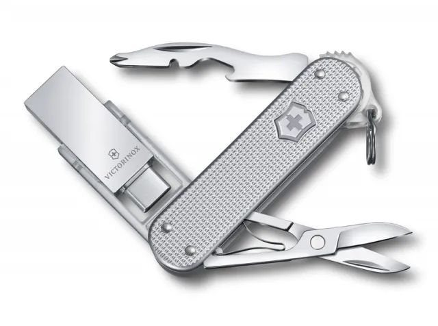Нож перочинный VICTORINOX Jetsetter@work (4.6261.26G32B1), с USB-модулем 3.0/3.1 32 Гб, 6 функций