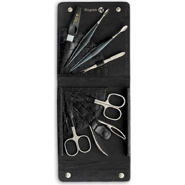 Набор маникюрный Niegeloh Solingen Kroko L (82640) (4007264826403), 7 предметов