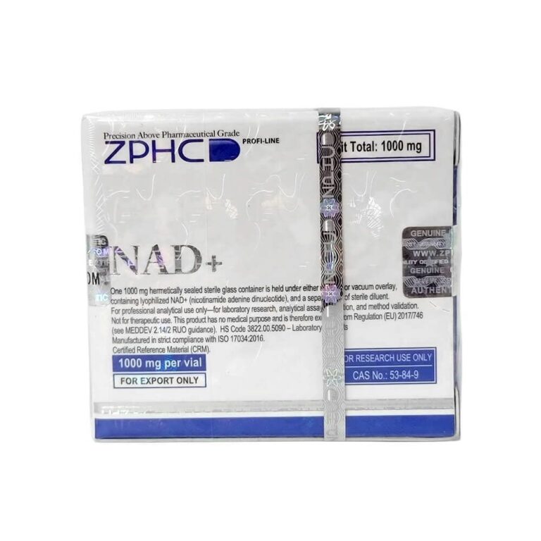 Лиофилизированный порошок + бактериостатическая вода ZPHC Nad+ 1000MG Lyophilized Powder + Bacteriostatic Water