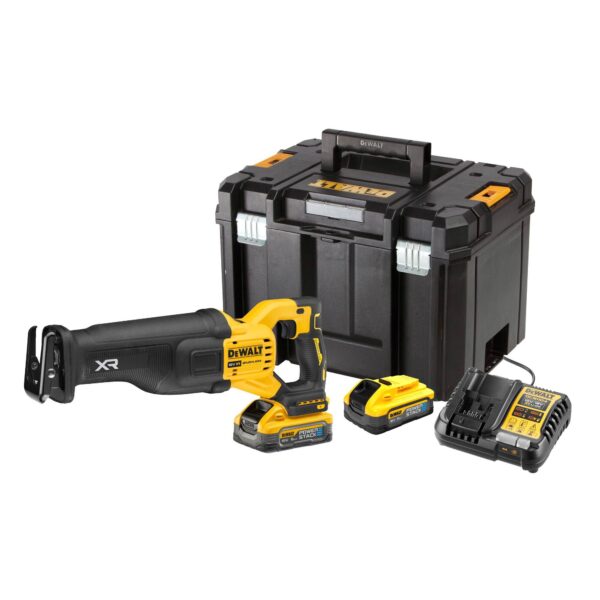 Аккумуляторная бесщеточная сабельная пила DeWALT DCS386H2T