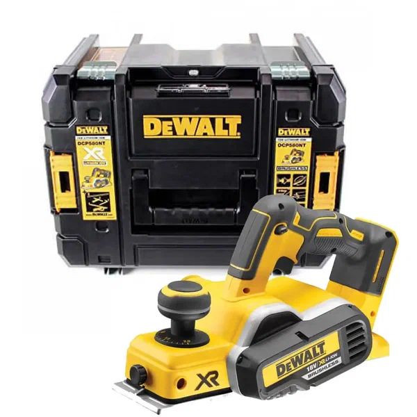 Аккумуляторный рубанок DeWALT DCP580NT, без АКБ и ЗУ, в кейсе