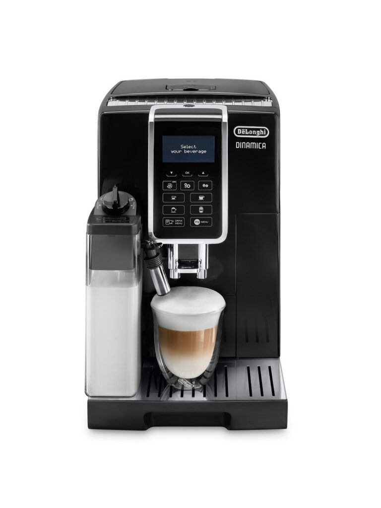 Кофемашина автоматическая DeLonghi Dinamica ECAM350.55.B EX:4 чёрный