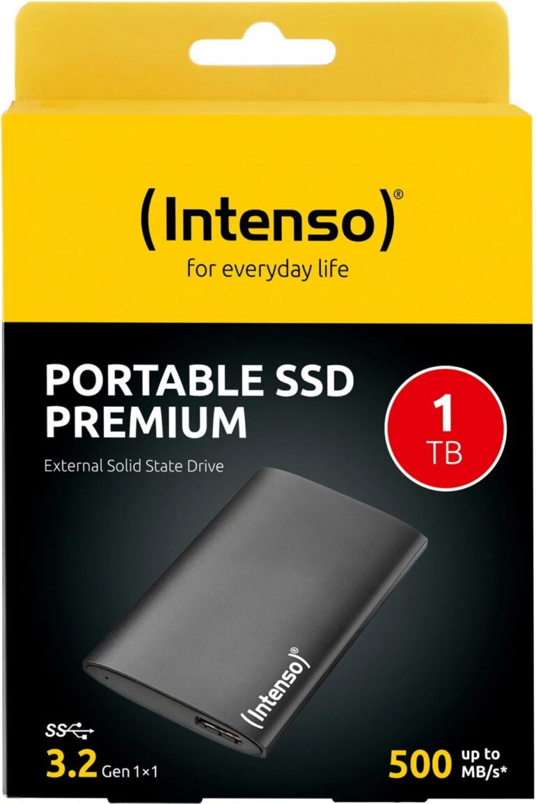 Внешний SSD-накопитель Intenso Premium 1000 GB (3823461)