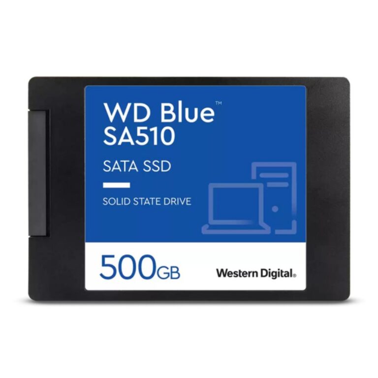 Внутренний твердотельный накопитель (SSD) WD Blue SA510 500 ГБ