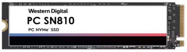 Твердотельный SSD накопитель для консоли Western Digital (WD) PC SN810 1 ТБ