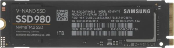 Твердотельный M.2 NVMe накопитель 980 1 ТБ (MZ-V8V1T0BW)