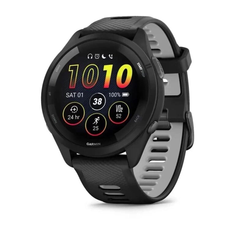 Умные часы Garmin Forerunner 265 Amoled Black (010-02810-10)
