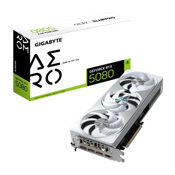Видеокарта GeForce RTX 5080 AERO OC SFF 16 ГБ (GV-N5080AERO OC-16GD)