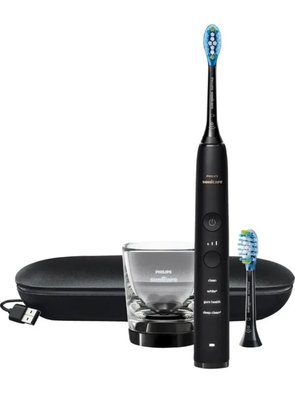 Звуковая зубная щетка Sonicare DiamondClean 9000 HX9913/18, черный