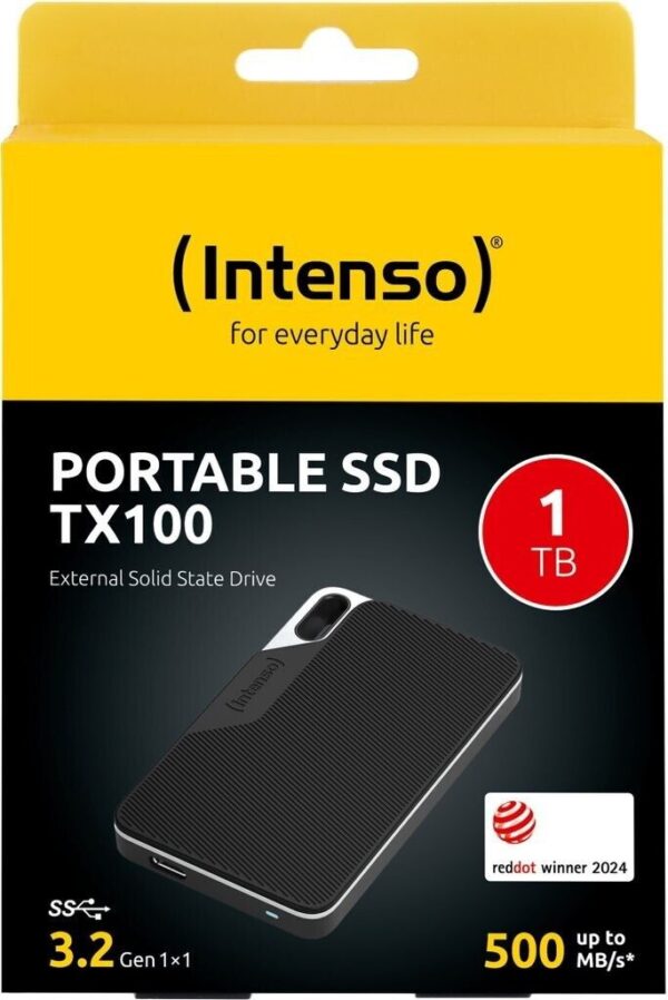 Внешний SSD-накопитель Intenso TX100 1000 GB (3826461)
