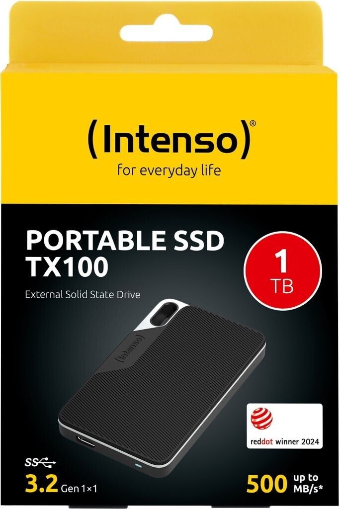 Внешний SSD-накопитель Intenso TX100 1000 GB (3826461)