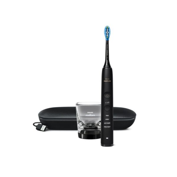 Зубная щетка Philips Sonicare DiamondClean 9000 HX9911/09 звуковая черная